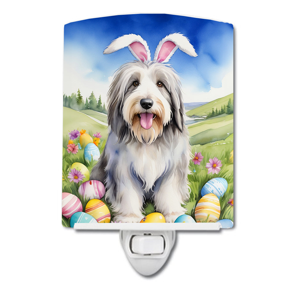 Buy this Bearded Collie Easter Egg Hunt Ceramic Night Light