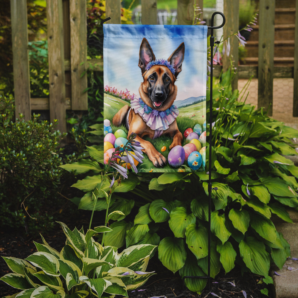 Buy this Belgian Malinois Easter Egg Hunt Garden Flag