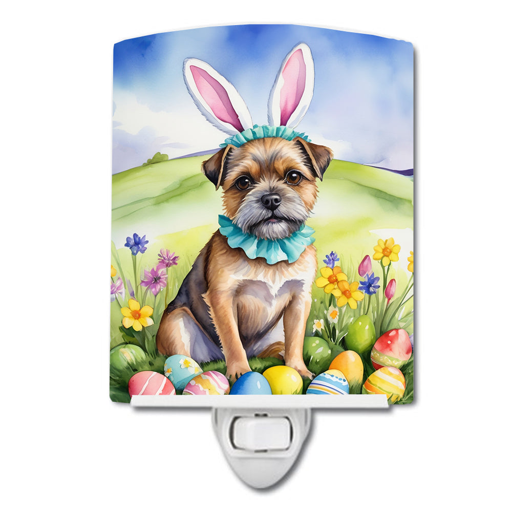 Buy this Border Terrier Easter Egg Hunt Ceramic Night Light