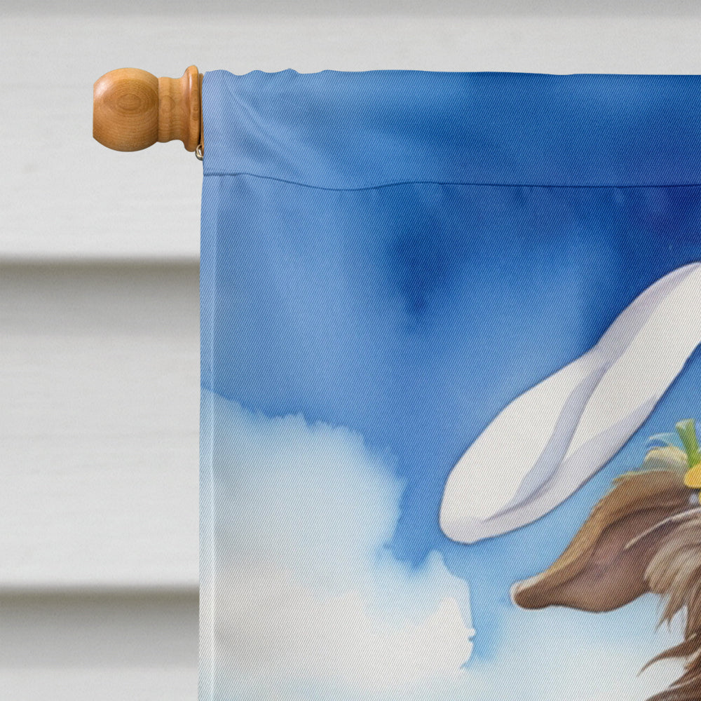 Borzoi Easter Egg Hunt House Flag