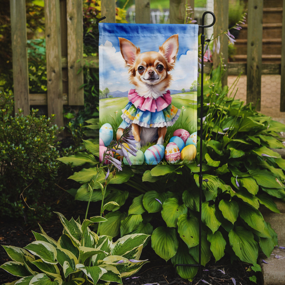 Buy this Chihuahua Easter Egg Hunt Garden Flag