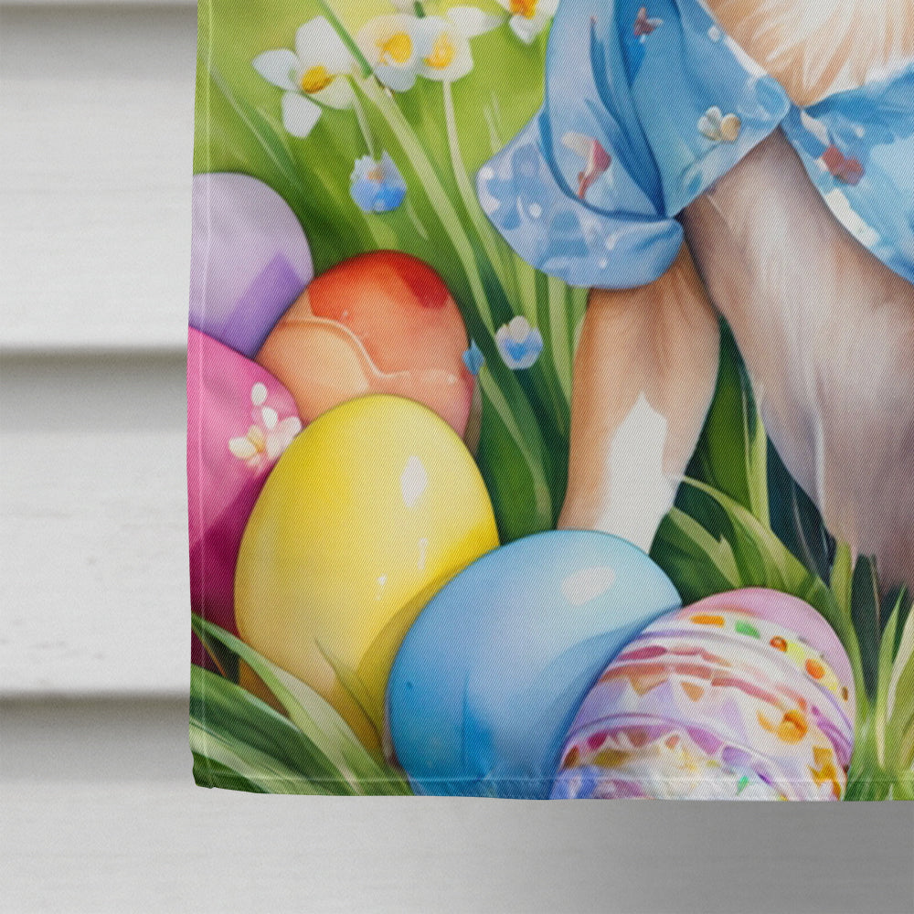 Chihuahua Easter Egg Hunt House Flag