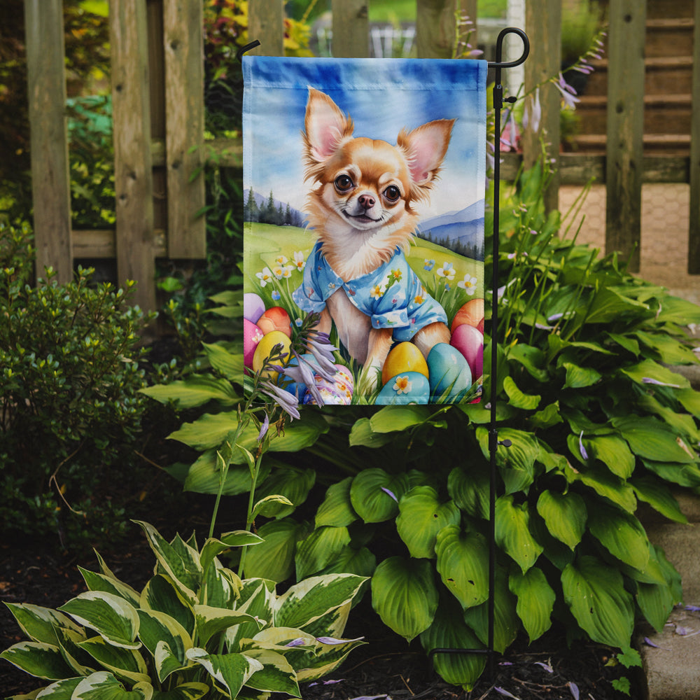 Buy this Chihuahua Easter Egg Hunt Garden Flag