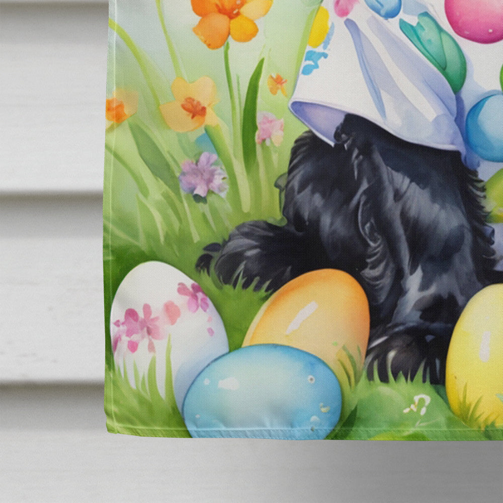 Cocker Spaniel Easter Egg Hunt House Flag