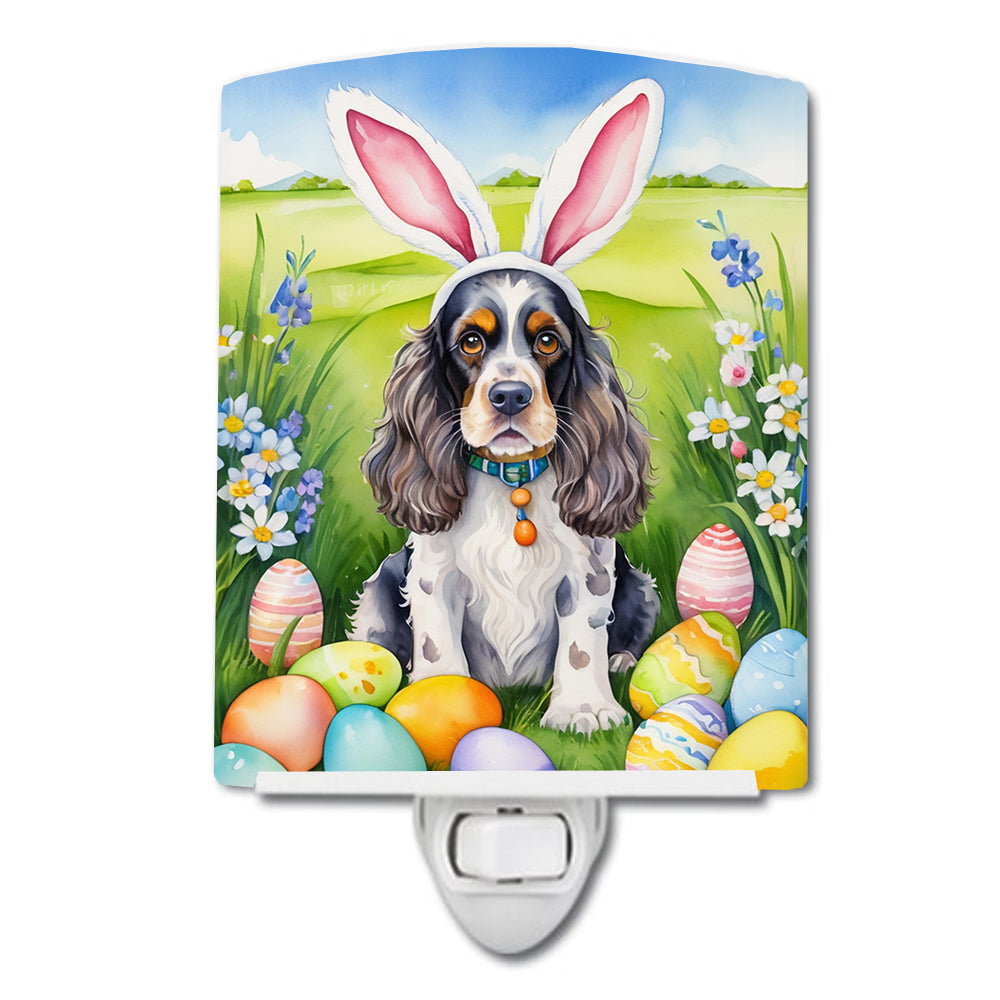 Buy this Cocker Spaniel Easter Egg Hunt Ceramic Night Light