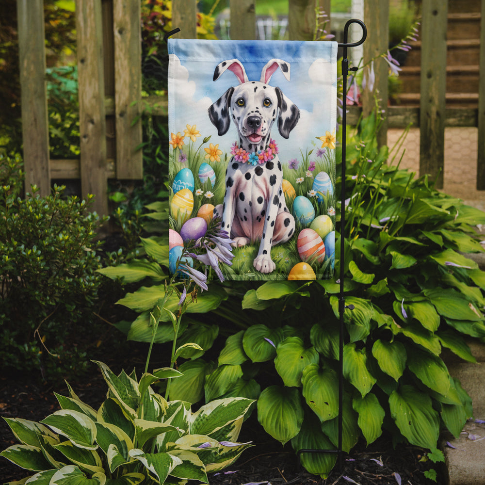 Buy this Dalmatian Easter Egg Hunt Garden Flag