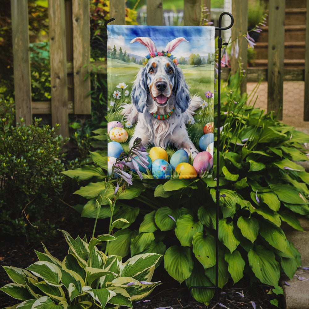 Buy this English Setter Easter Egg Hunt Garden Flag