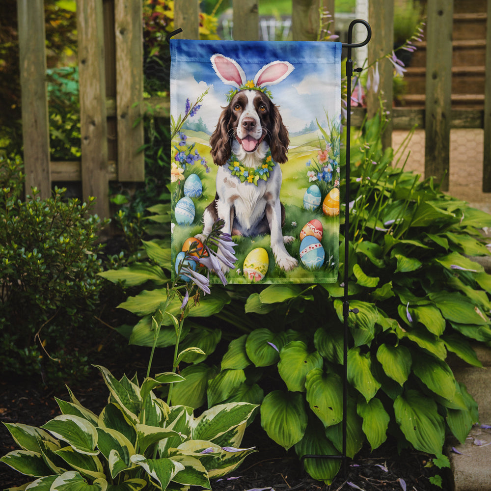 Buy this English Springer Spaniel Easter Egg Hunt Garden Flag