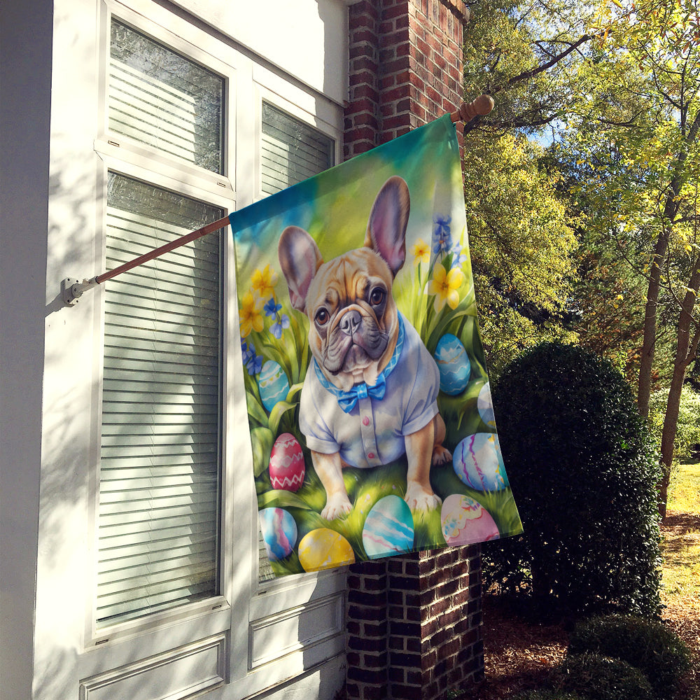 Buy this French Bulldog Easter Egg Hunt House Flag