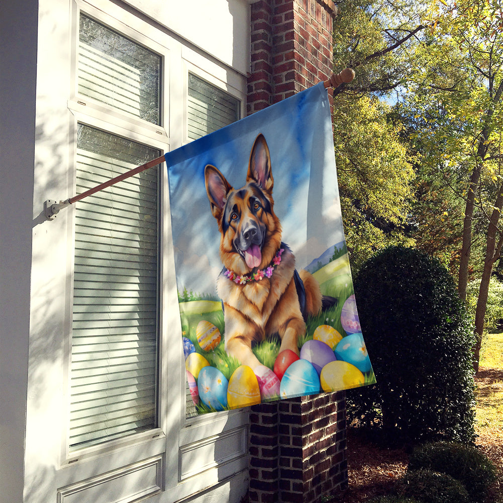 Buy this German Shepherd Easter Egg Hunt House Flag