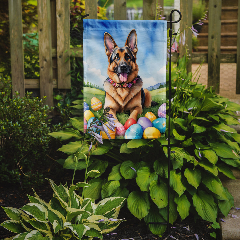 Buy this German Shepherd Easter Egg Hunt Garden Flag