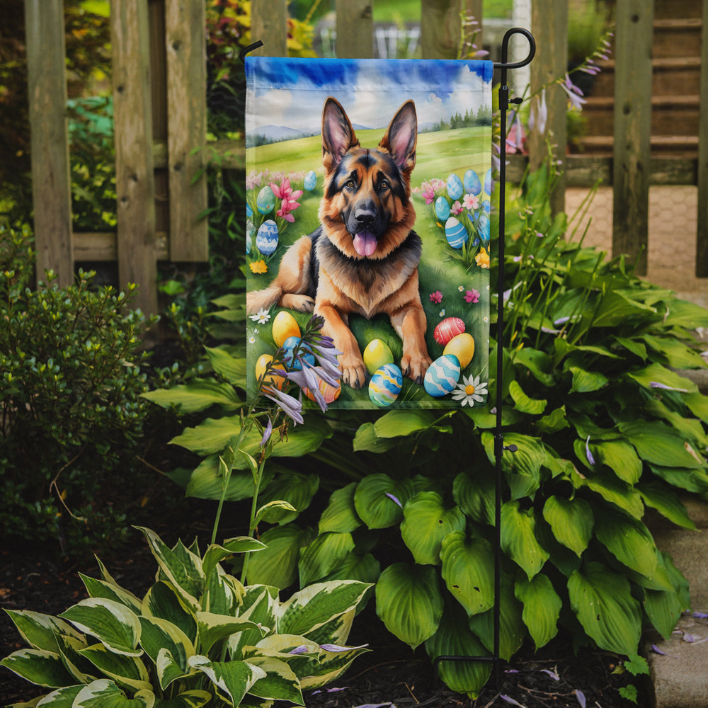 Buy this German Shepherd Easter Egg Hunt Garden Flag