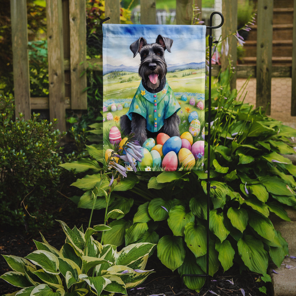 Buy this Giant Schnauzer Easter Egg Hunt Garden Flag