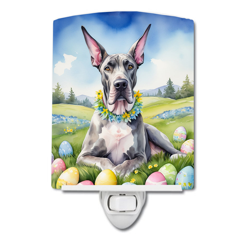 Buy this Great Dane Easter Egg Hunt Ceramic Night Light