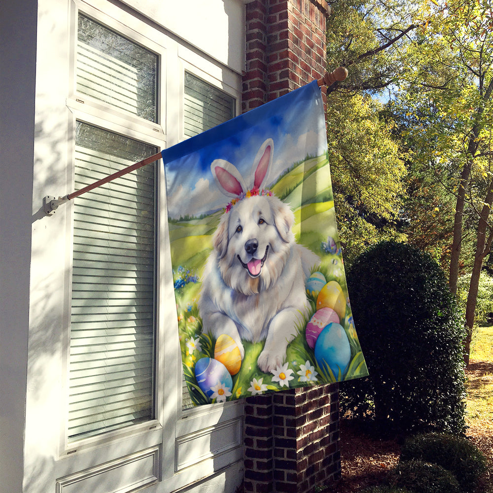 Buy this Great Pyrenees Easter Egg Hunt House Flag