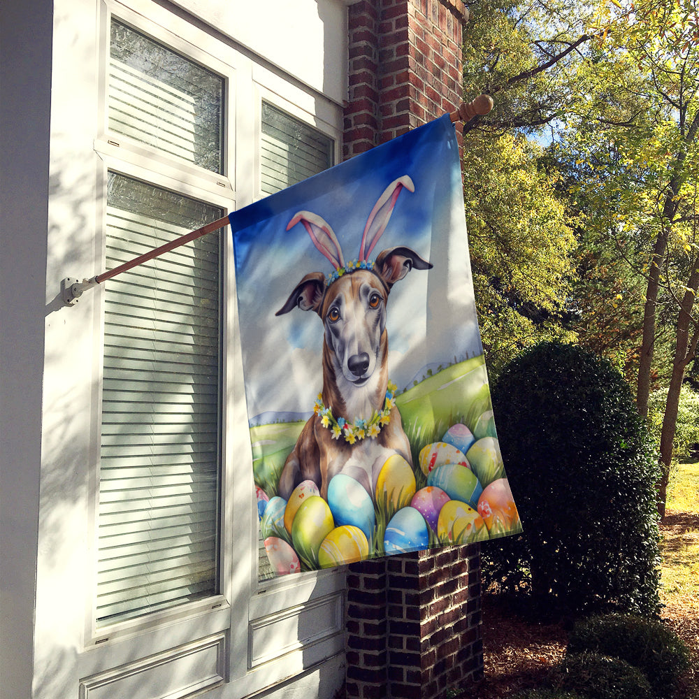 Buy this Greyhound Easter Egg Hunt House Flag