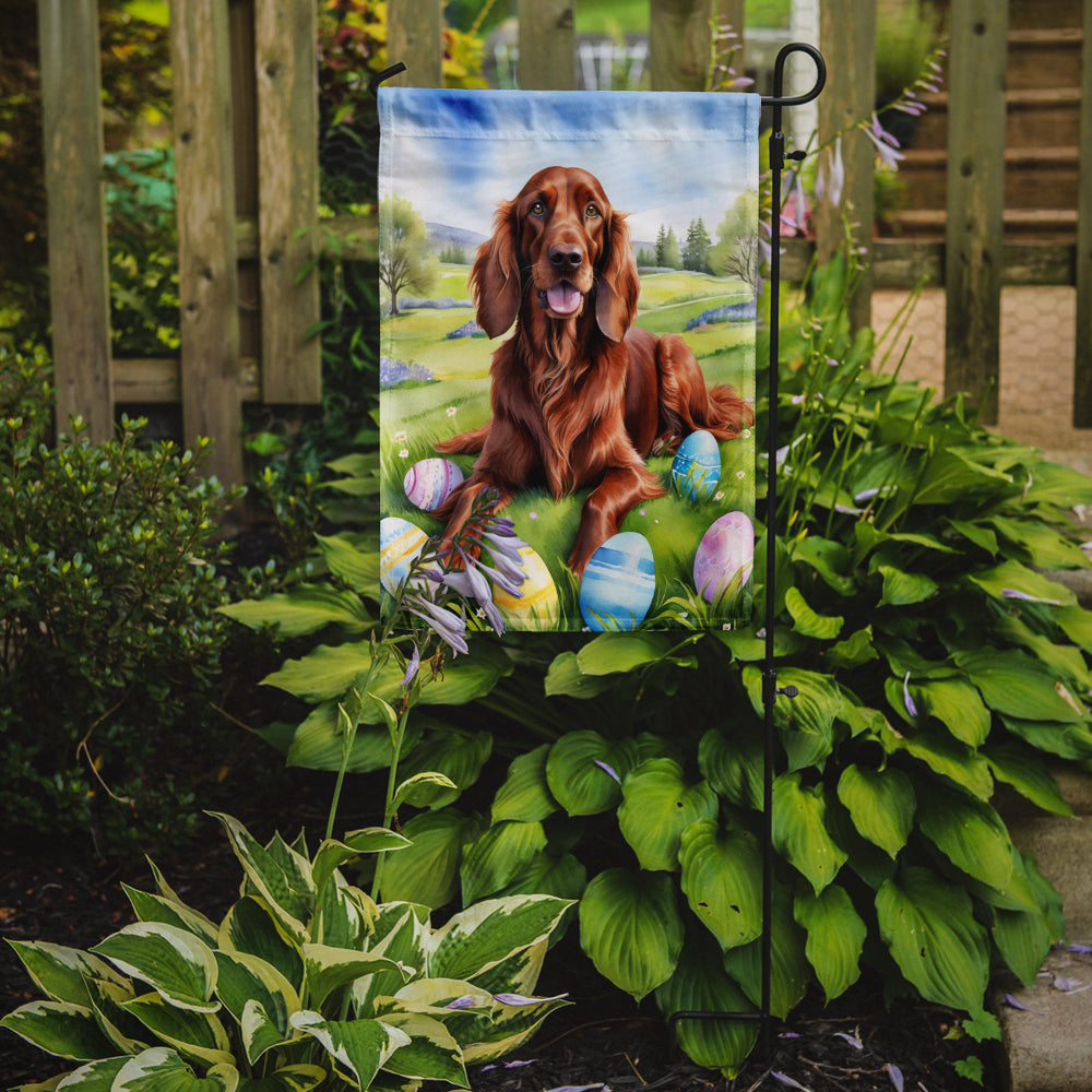 Buy this Irish Setter Easter Egg Hunt Garden Flag