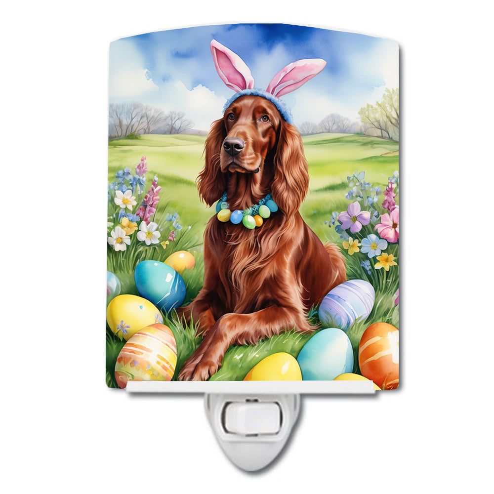 Buy this Irish Setter Easter Egg Hunt Ceramic Night Light