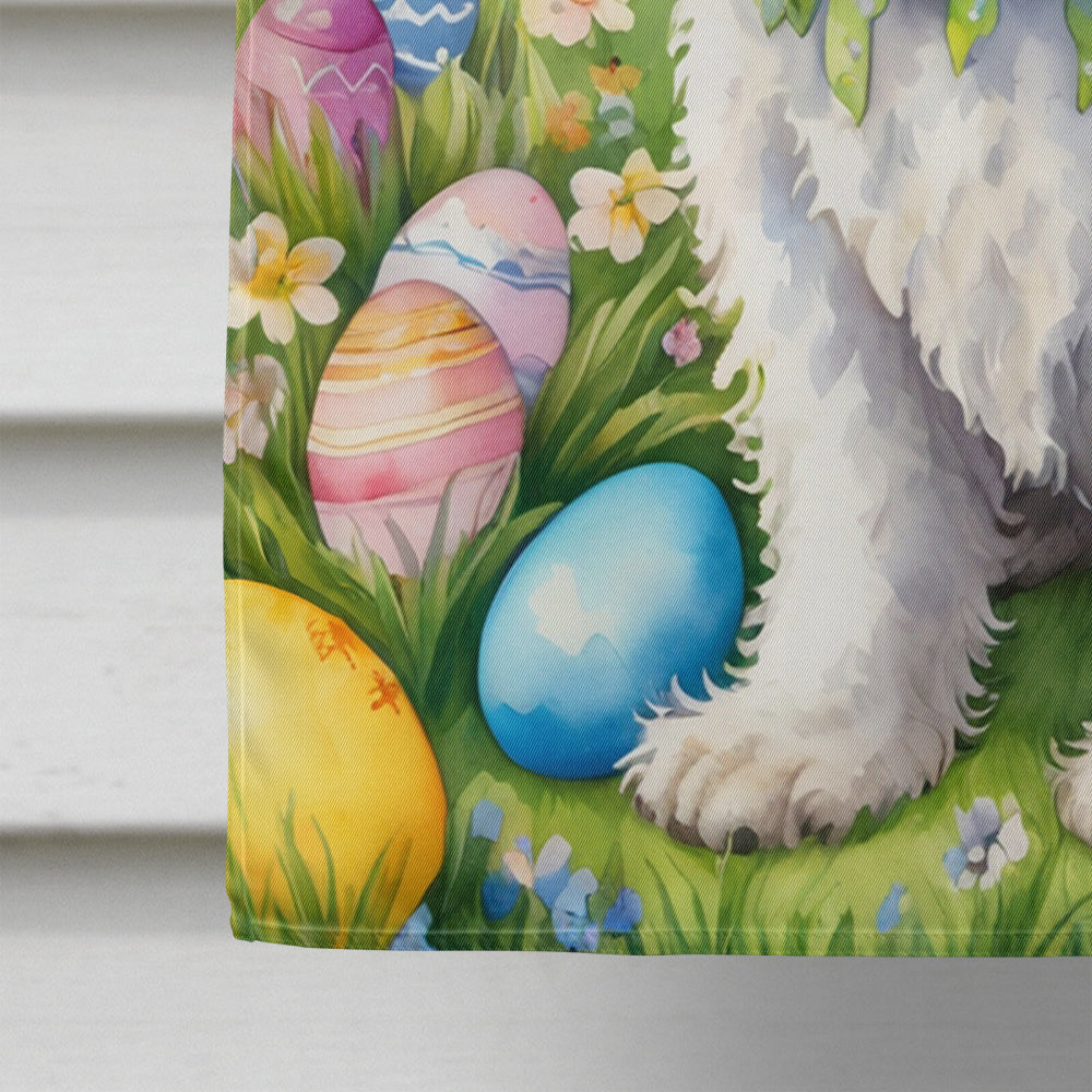 Komondor Easter Egg Hunt House Flag