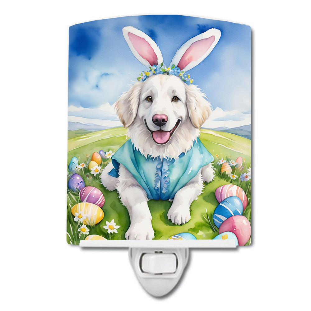 Buy this Kuvasz Easter Egg Hunt Ceramic Night Light