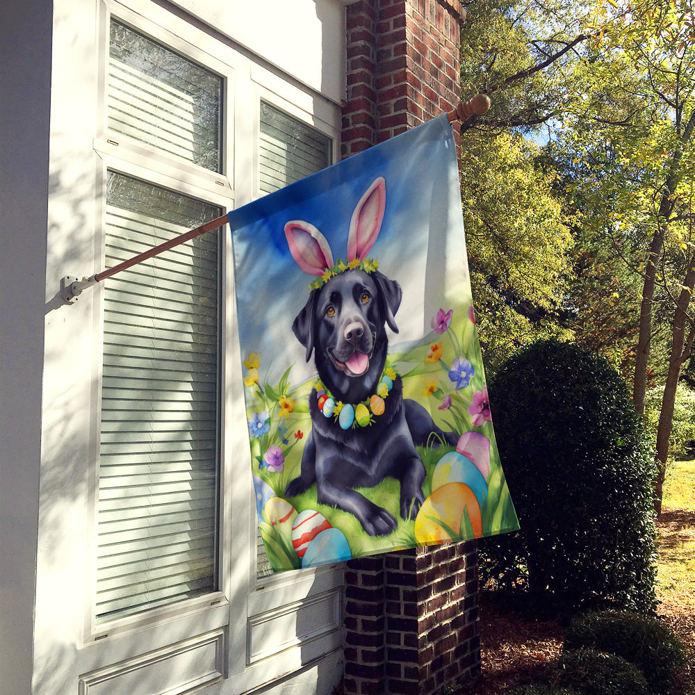 Buy this Black Labrador Retriever Easter Egg Hunt House Flag