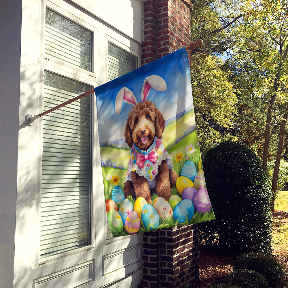 Buy this Labradoodle Easter Egg Hunt House Flag