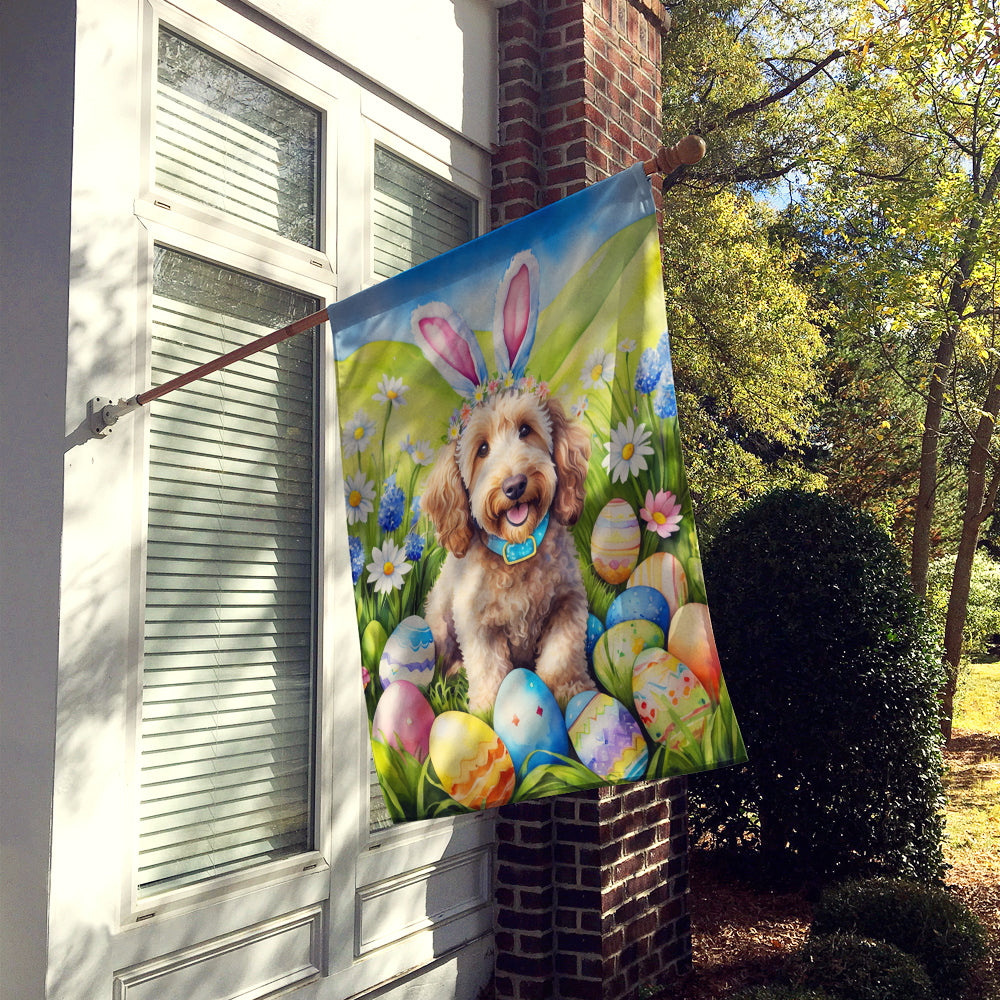 Buy this Labradoodle Easter Egg Hunt House Flag