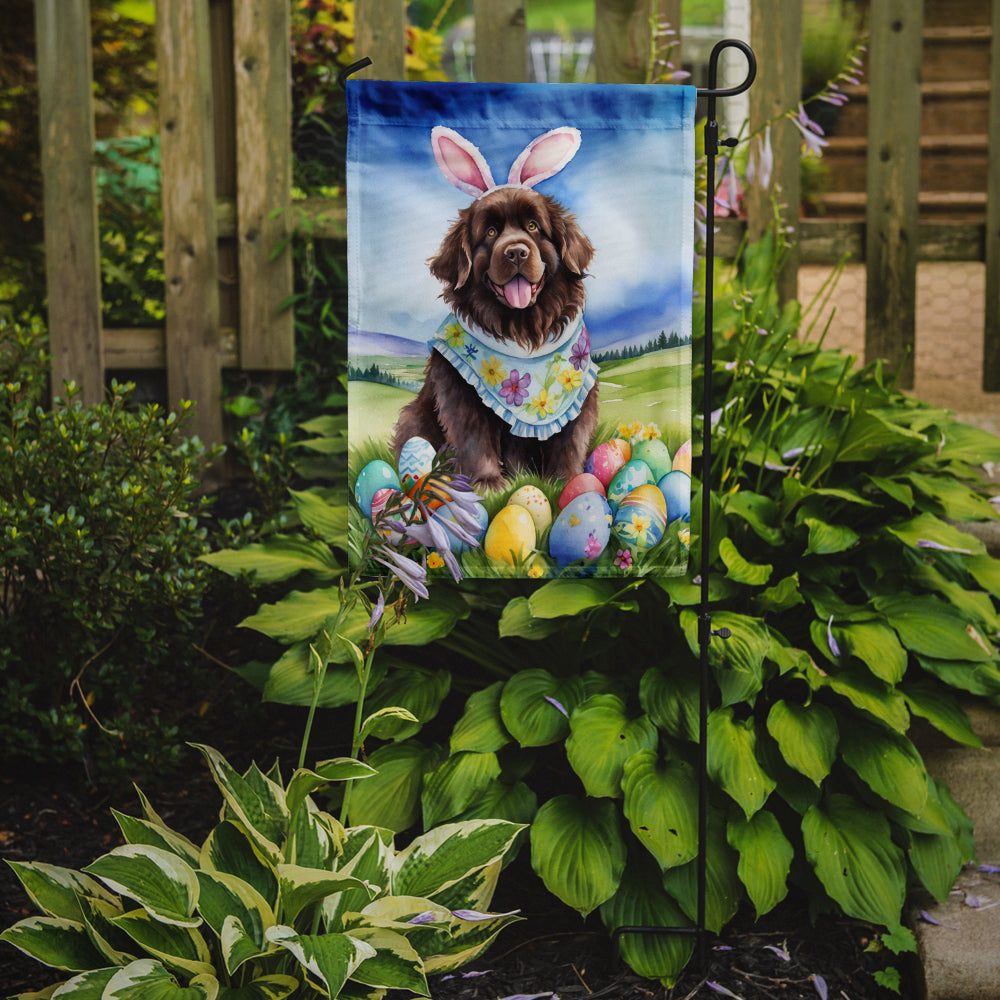 Newfoundland Easter Egg Hunt Garden Flag