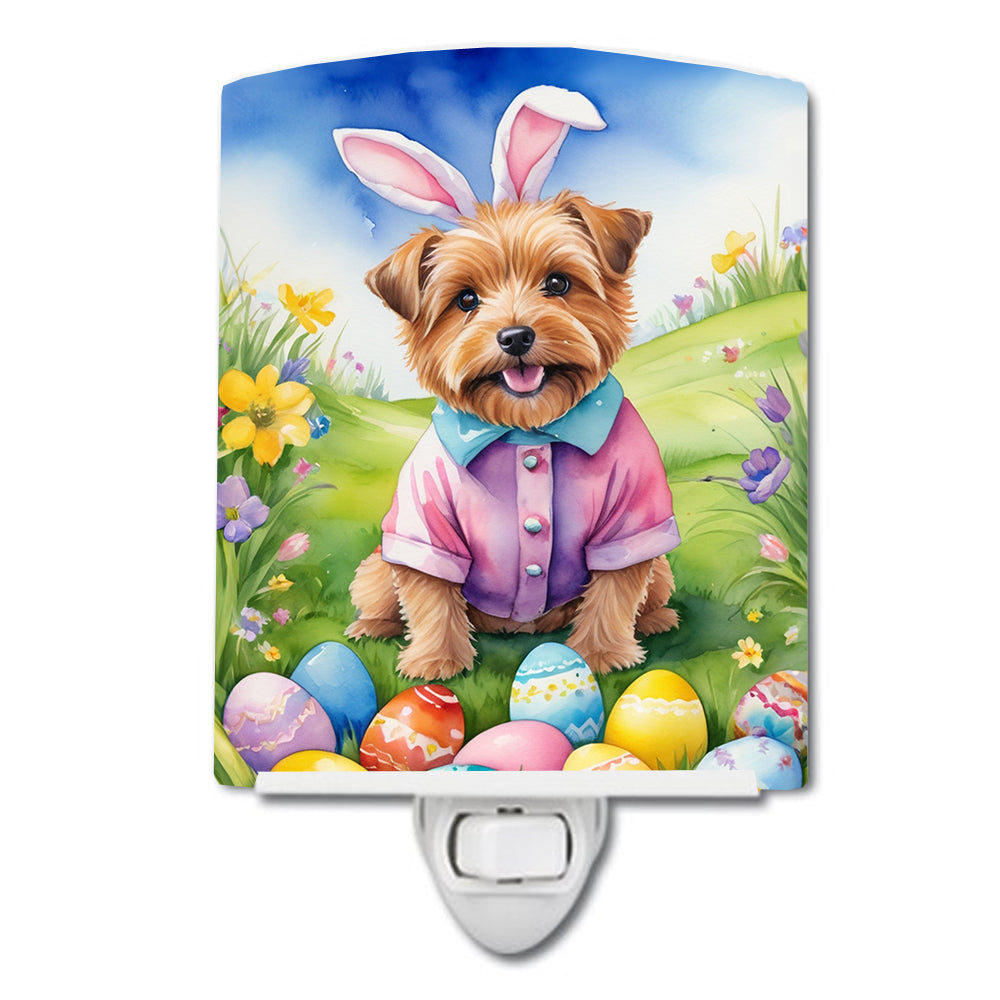 Buy this Norfolk Terrier Easter Egg Hunt Ceramic Night Light