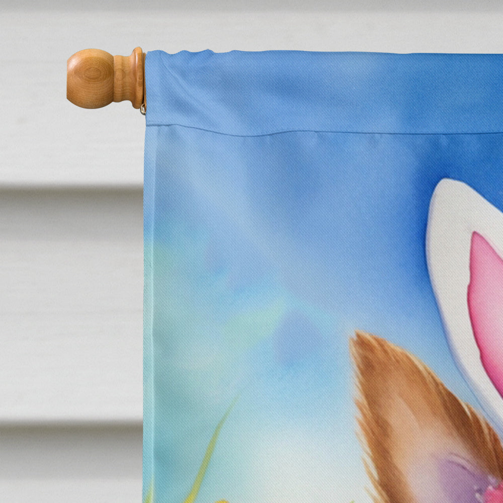 Norwich Terrier Easter Egg Hunt House Flag