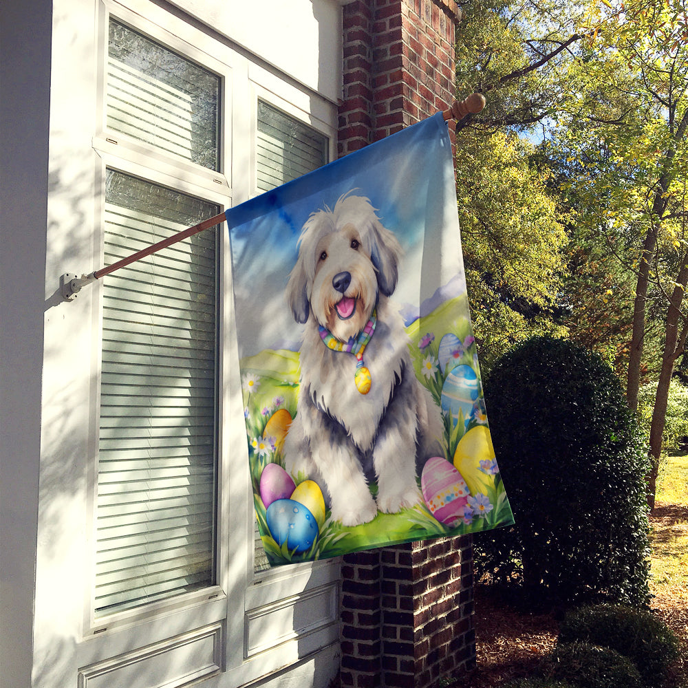 Buy this Old English Sheepdog Easter Egg Hunt House Flag