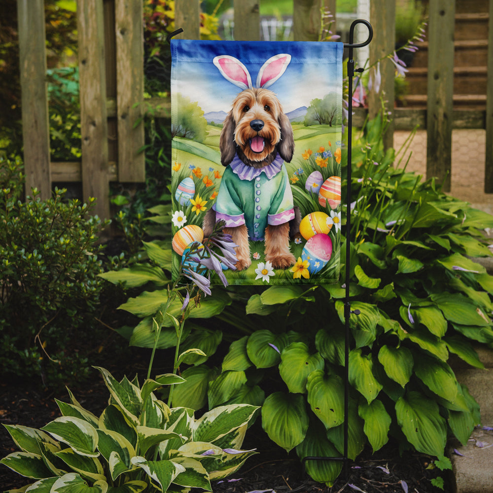 Otterhound Easter Egg Hunt Garden Flag