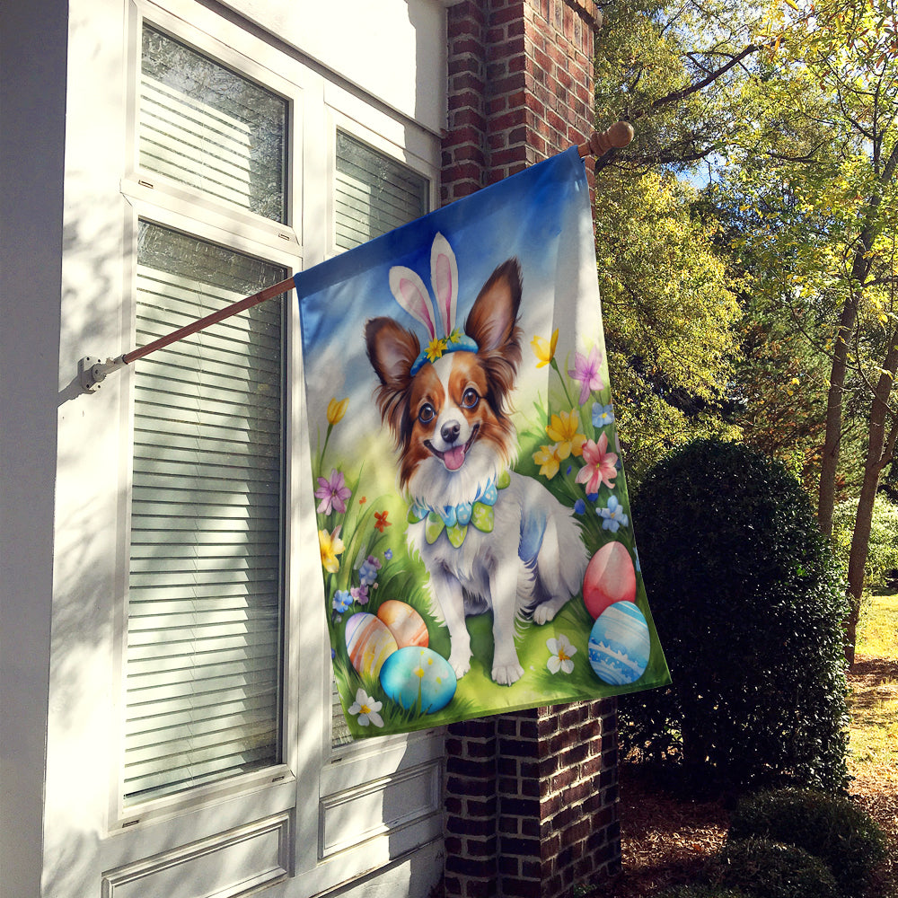 Papillon Easter Egg Hunt House Flag