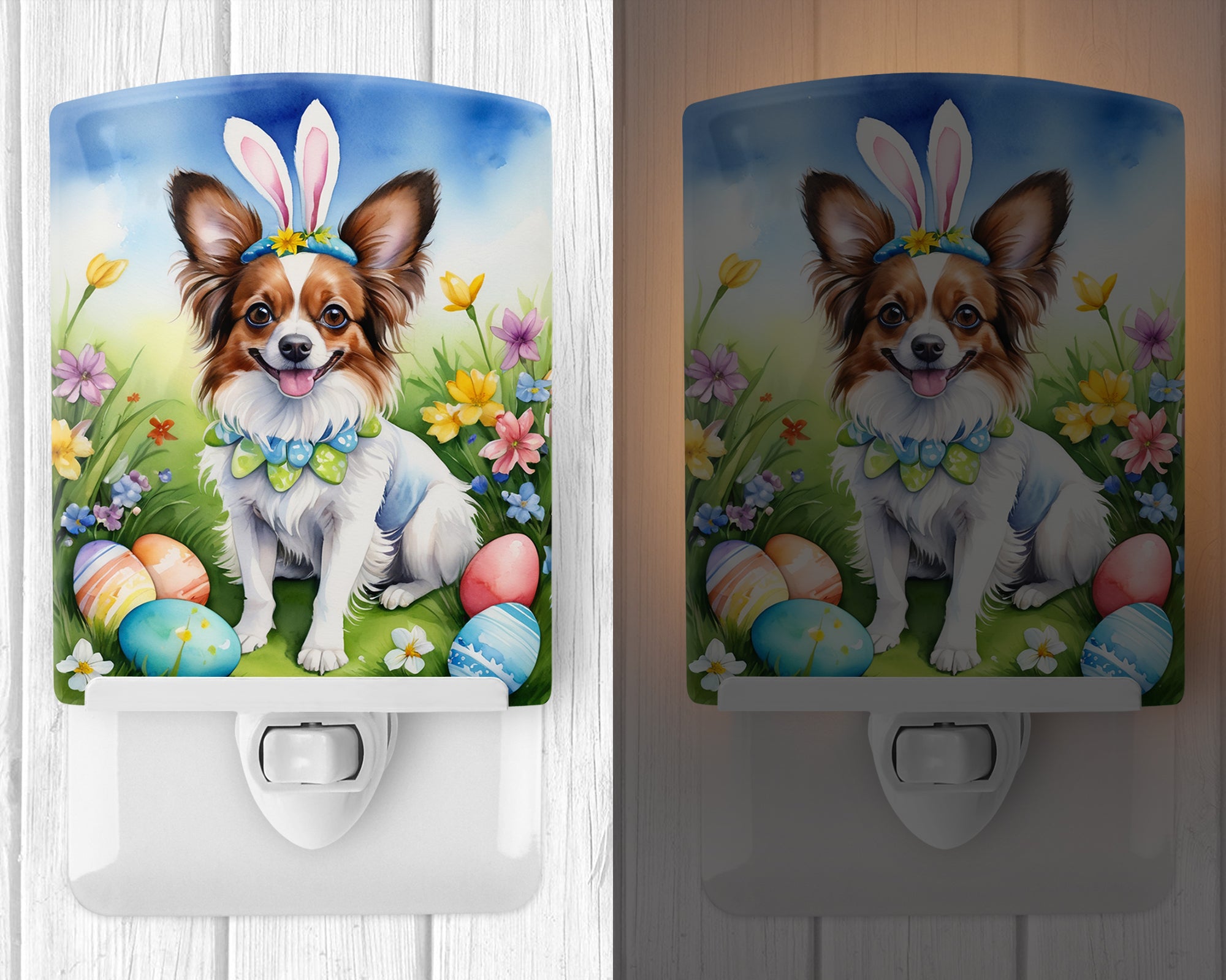 Papillon Easter Egg Hunt Ceramic Night Light