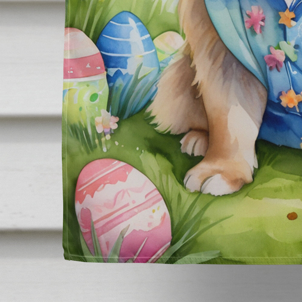 Pekingese Easter Egg Hunt House Flag