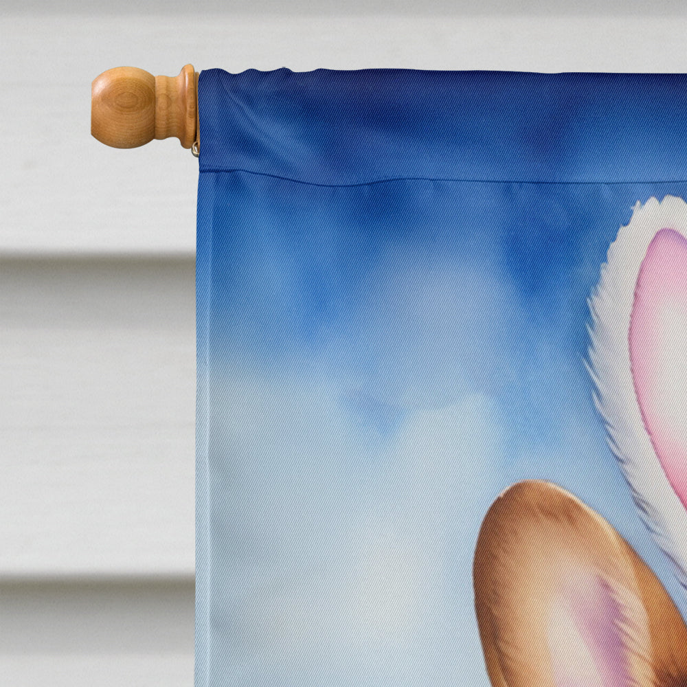 Corgi Easter Egg Hunt House Flag