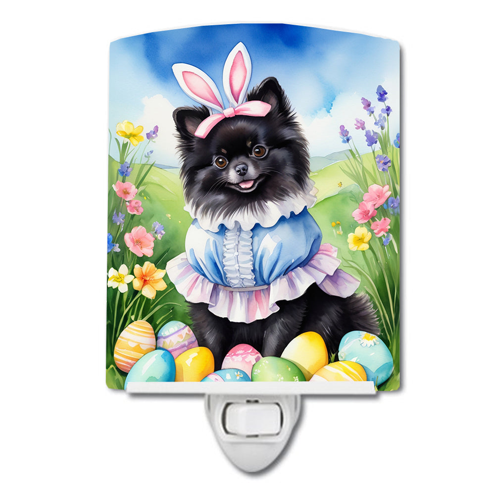 Buy this Pomeranian Easter Egg Hunt Ceramic Night Light