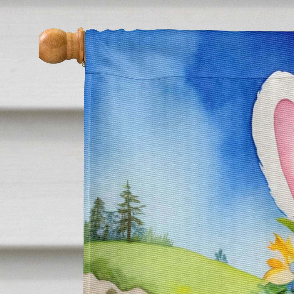 Portuguese Water Dog Easter Egg Hunt House Flag