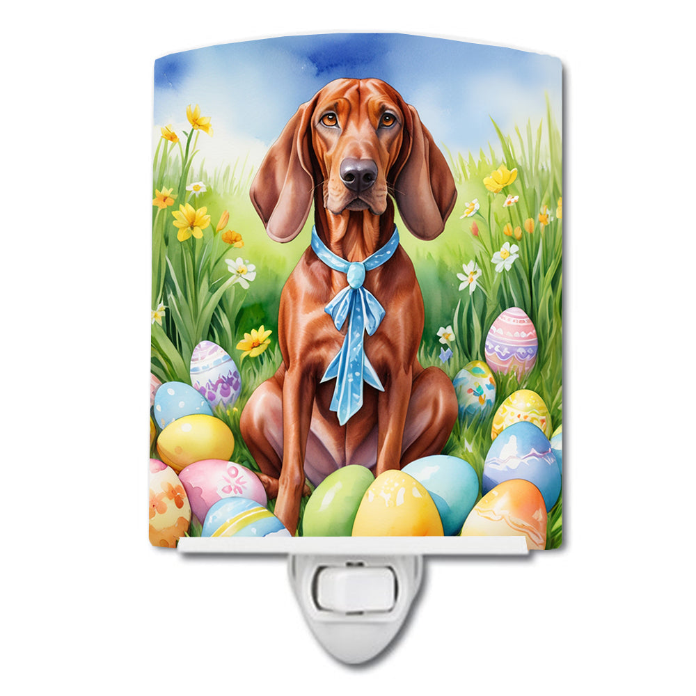 Buy this Redbone Coonhound Easter Egg Hunt Ceramic Night Light