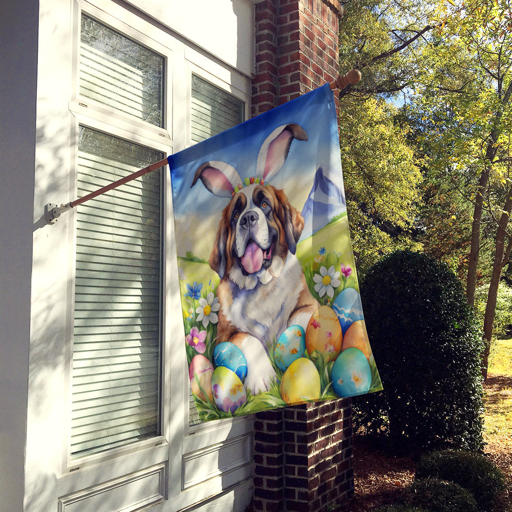 Buy this Saint Bernard Easter Egg Hunt House Flag