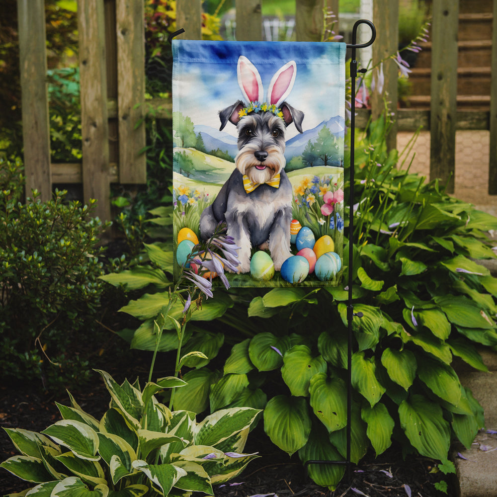 Buy this Schnauzer Easter Egg Hunt Garden Flag