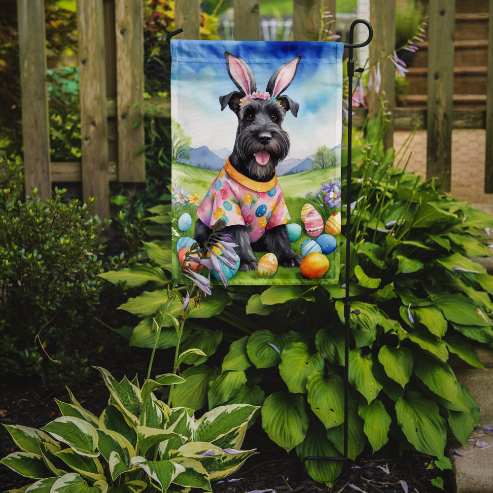 Buy this Schnauzer Easter Egg Hunt Garden Flag