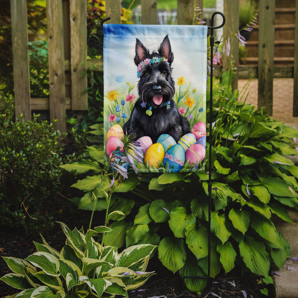 Buy this Scottish Terrier Easter Egg Hunt Garden Flag