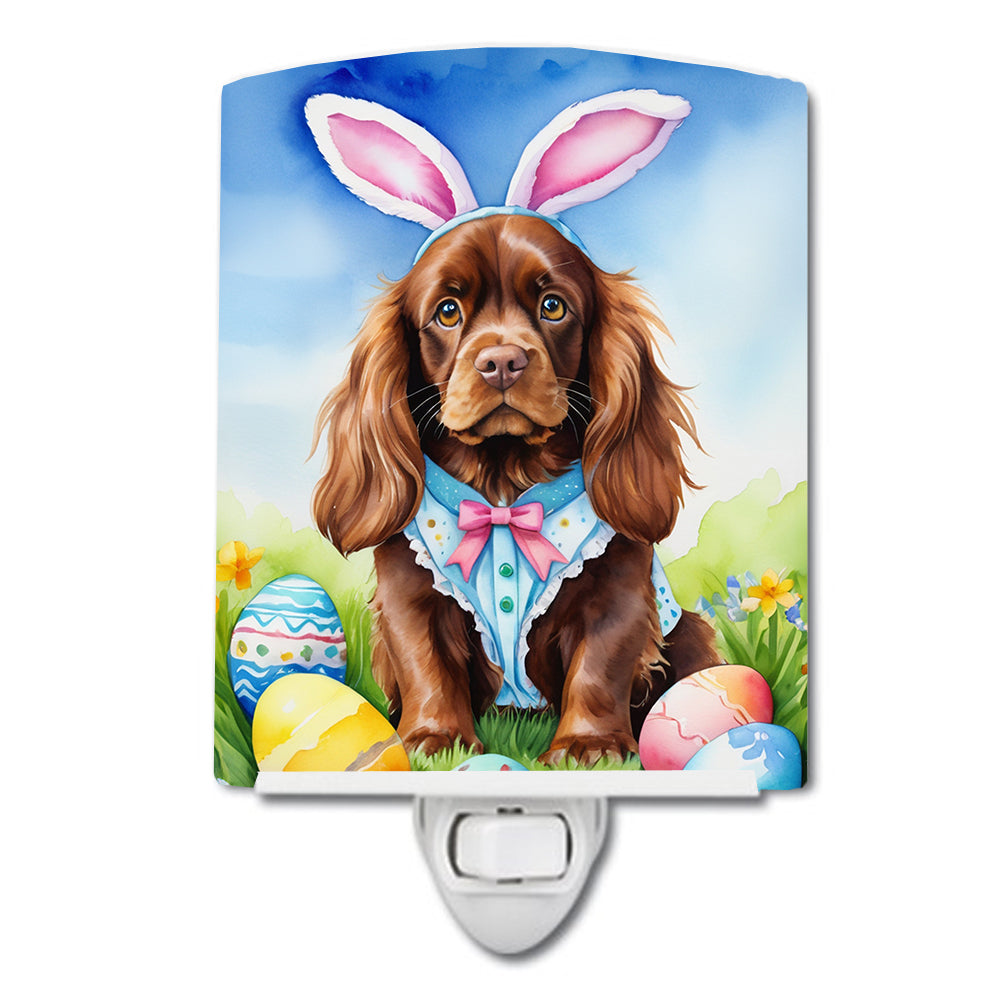 Buy this Sussex Spaniel Easter Egg Hunt Ceramic Night Light