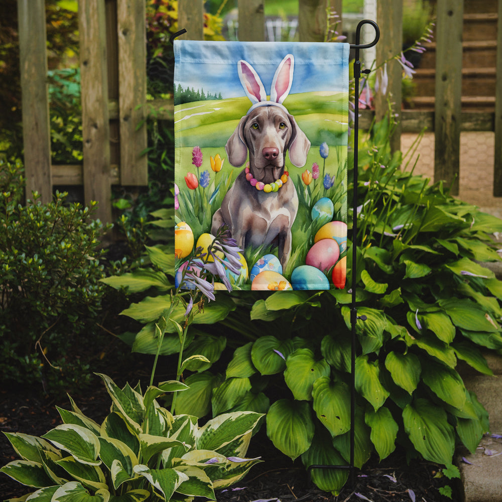 Buy this Weimaraner Easter Egg Hunt Garden Flag