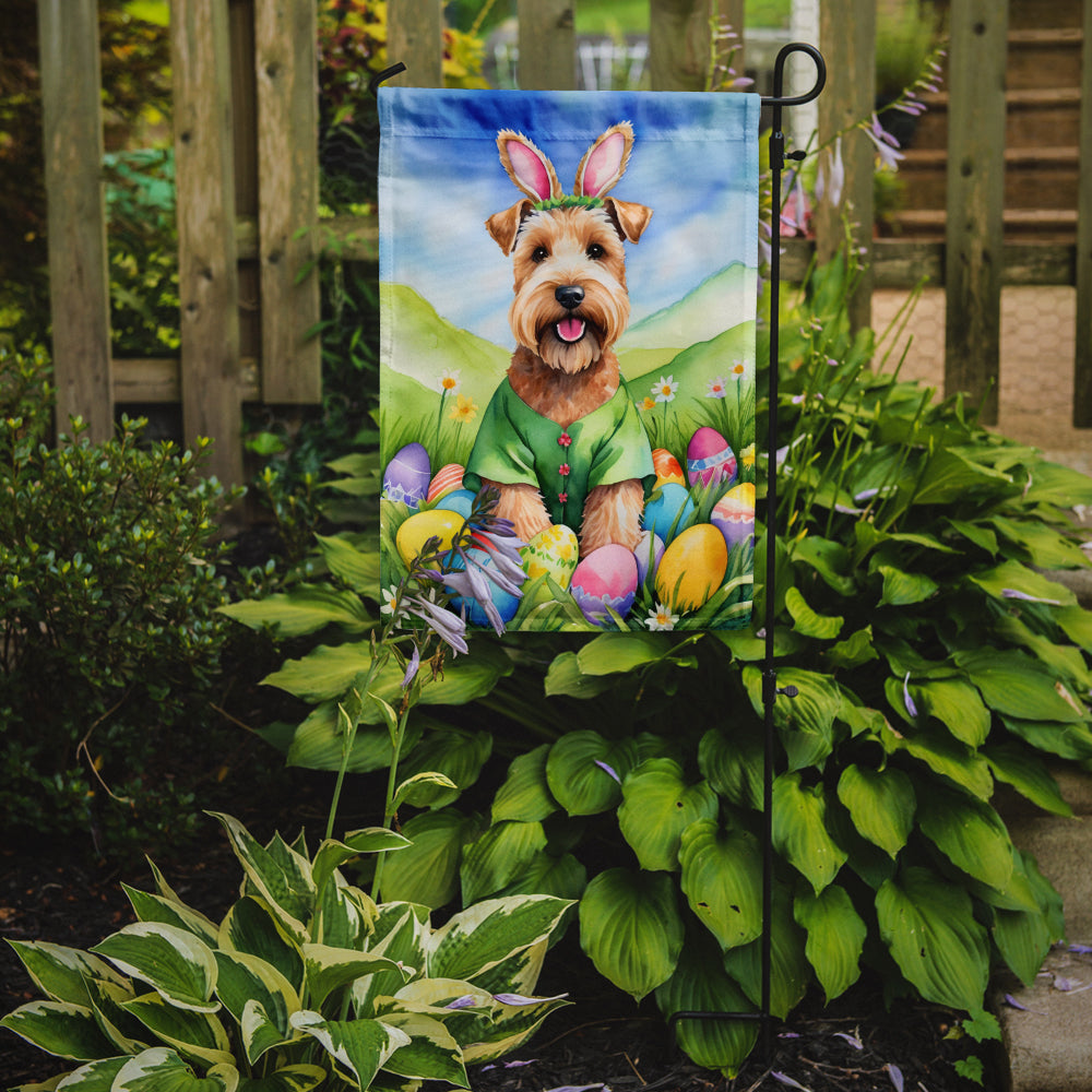 Buy this Wheaten Terrier Easter Egg Hunt Garden Flag