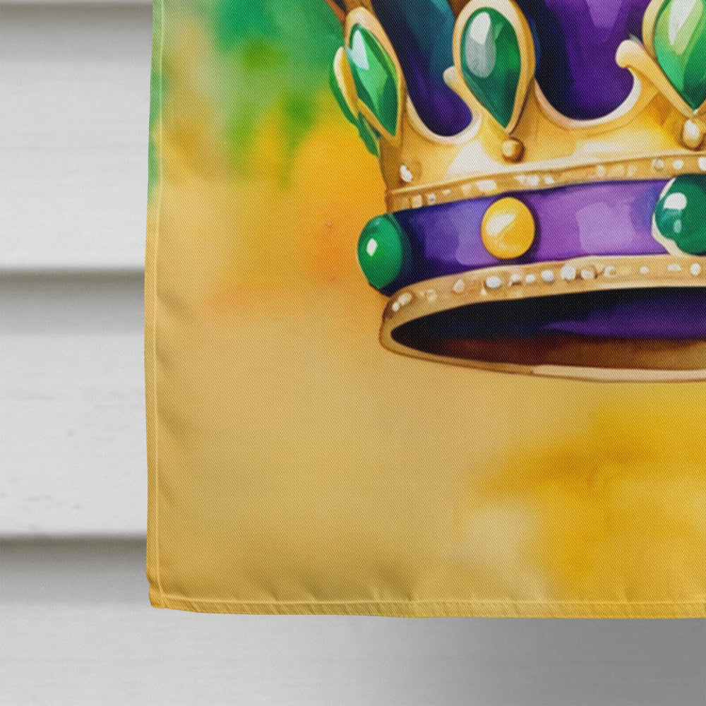 King's Mardi Gras Crown House Flag