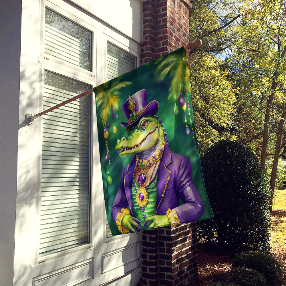 Buy this Alligator King of Mardi Gras House Flag