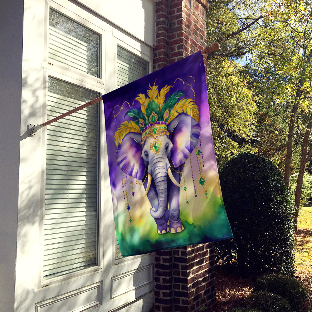 Buy this Elephant King of Mardi Gras House Flag