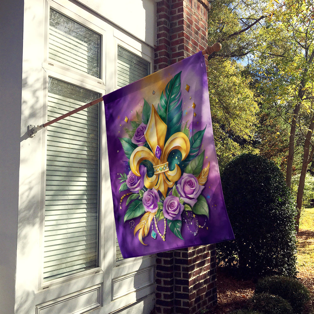 Buy this Fleur de lis Mardi Gras House Flag